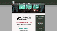 Desktop Screenshot of calvaryassembliesofgod.org
